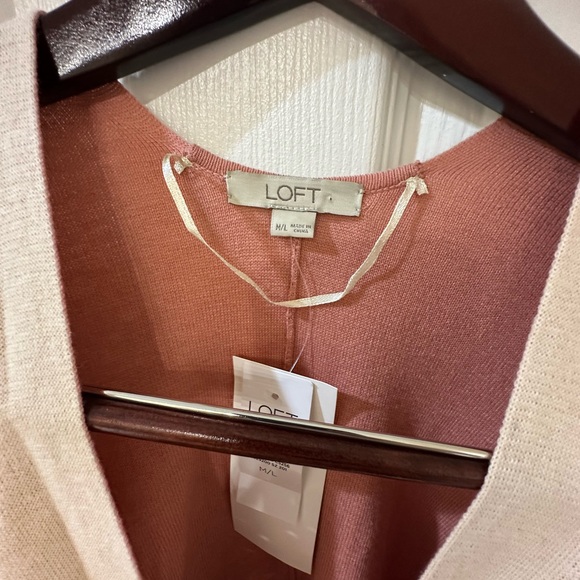 🌟LOFT🌟 Kimono Sleeve Open Front Cardigan Sweater - Picture 4 of 5